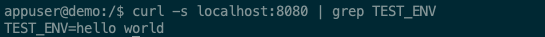 curl-demo-env