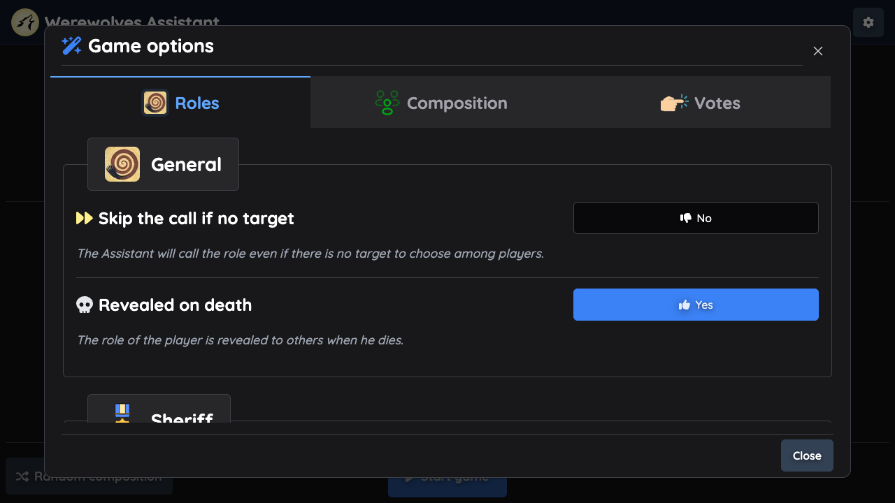 Game Lobby Options Hub