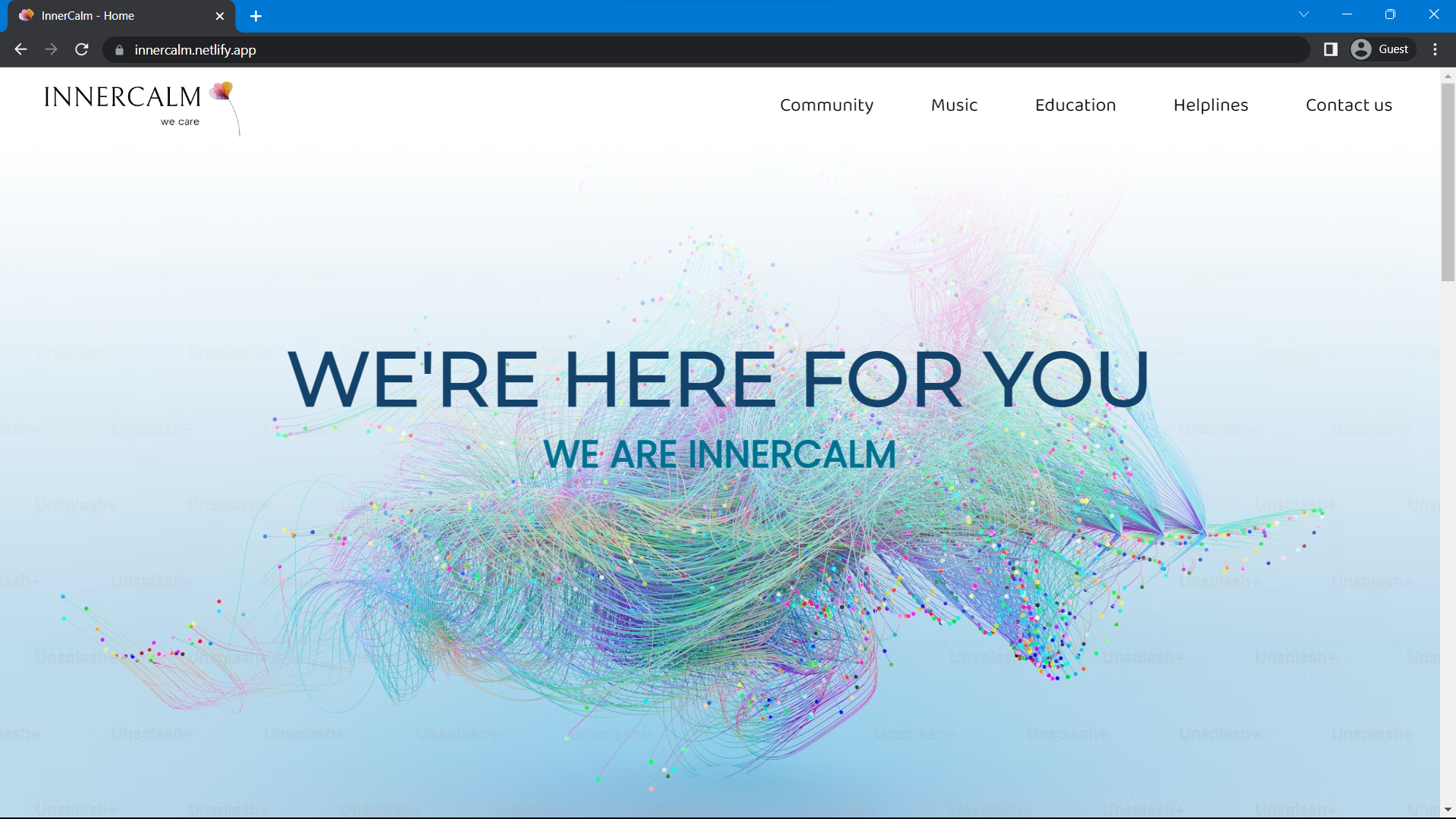 INNERCALM Home Page