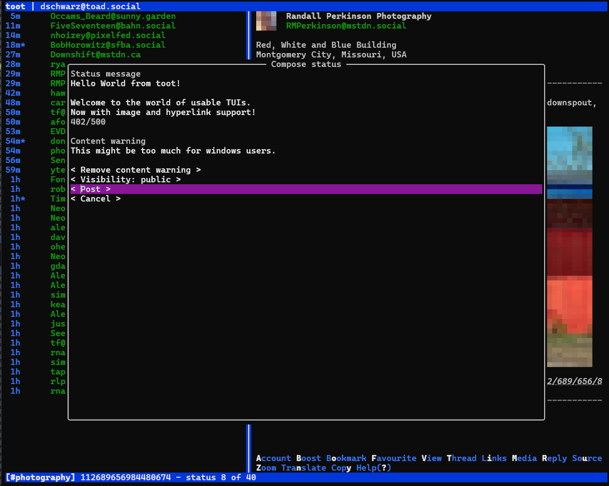 https://raw.githubusercontent.com/ihabunek/toot/master/docs/images/tui_compose.png
