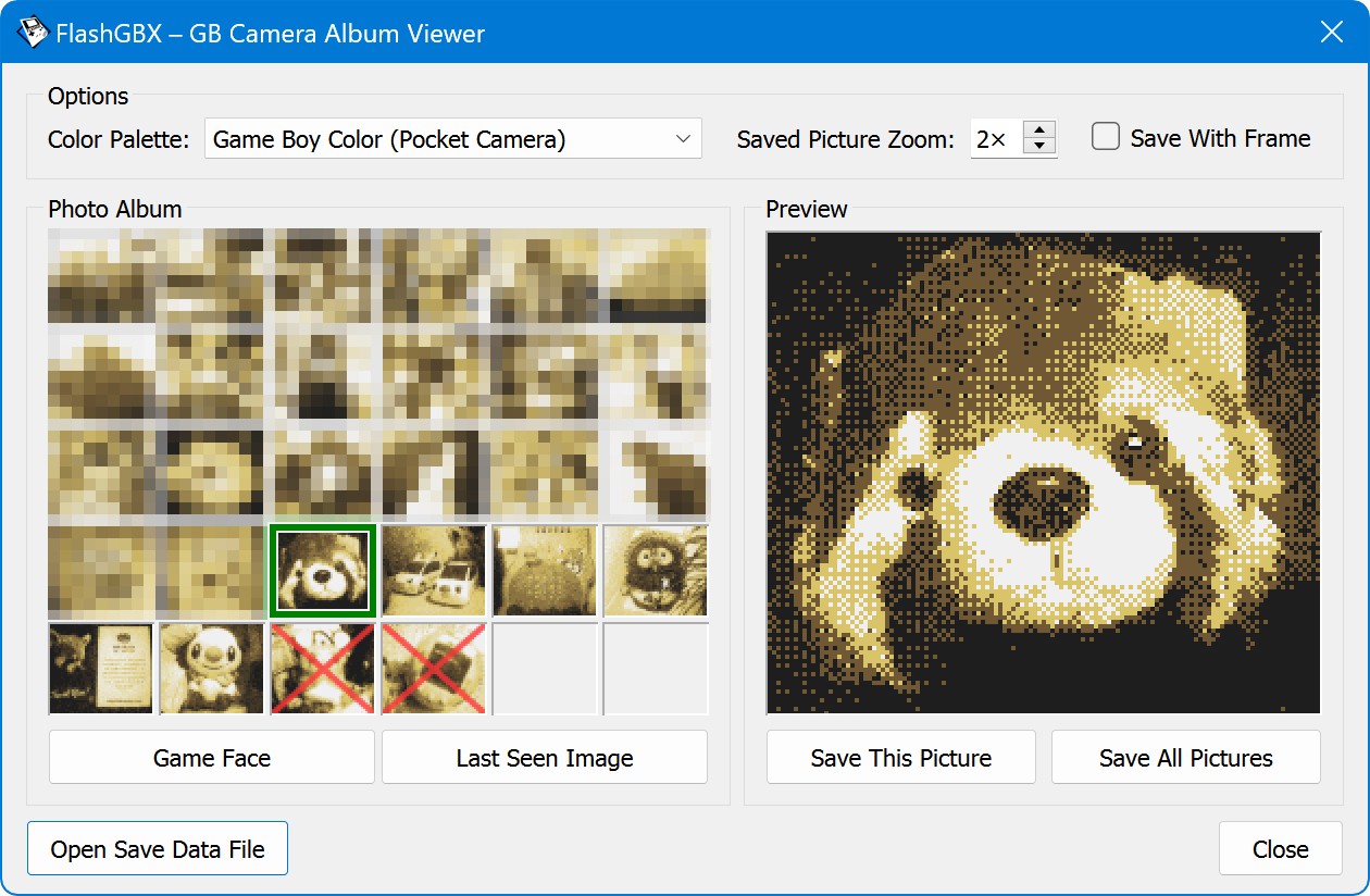 GB Camera Album Viewer