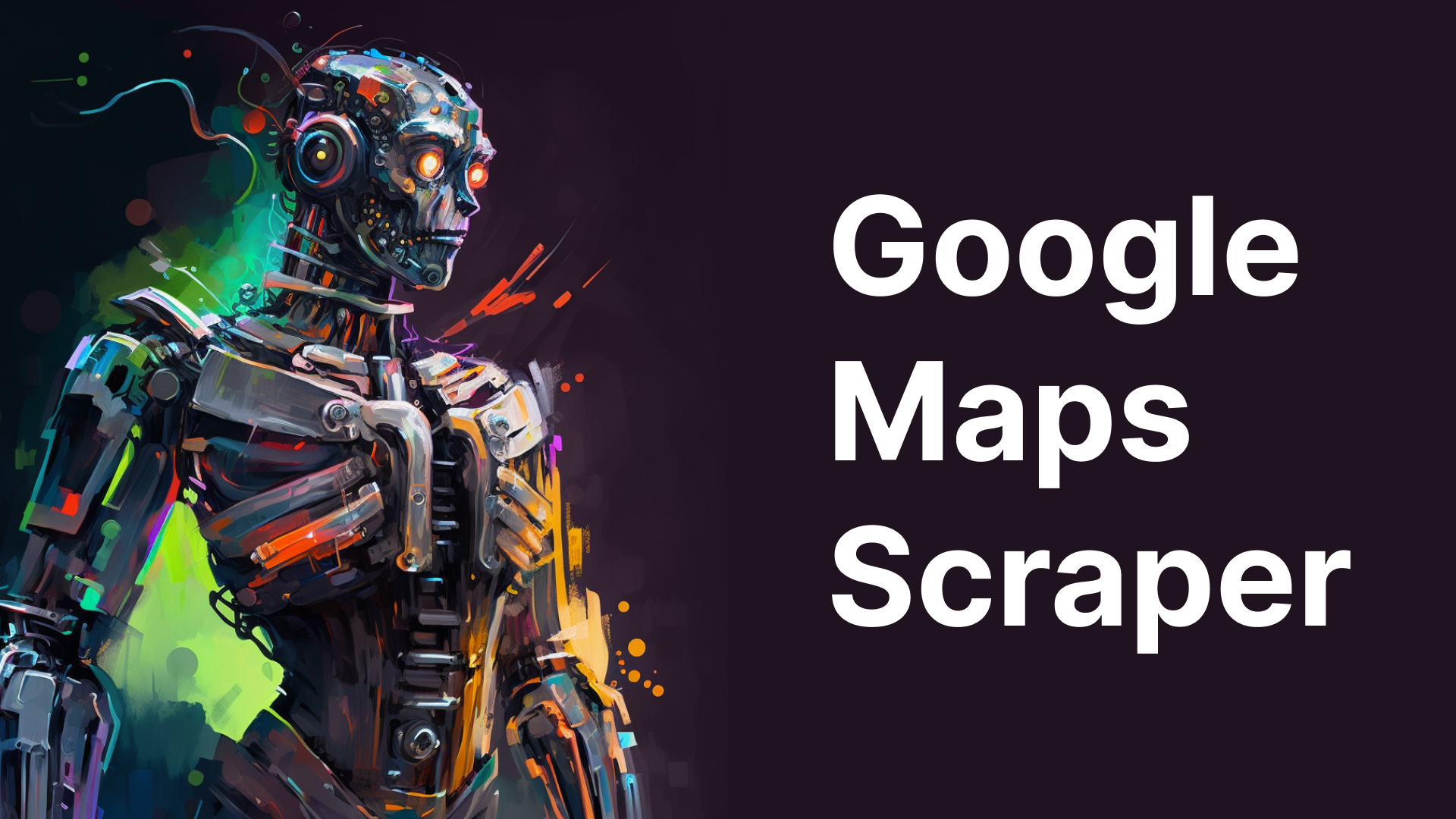 Google Maps Scraper Feautred Image