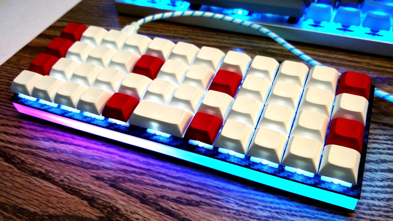 Planck with RGB Underglow