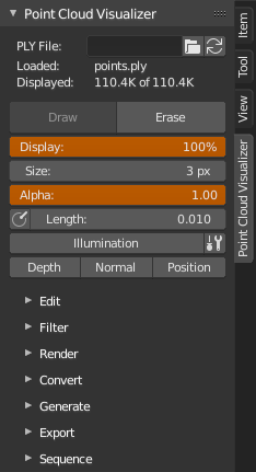 Point Cloud Visualizer