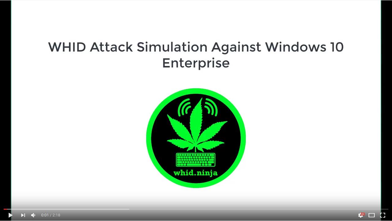 WHID's Attack Simulation