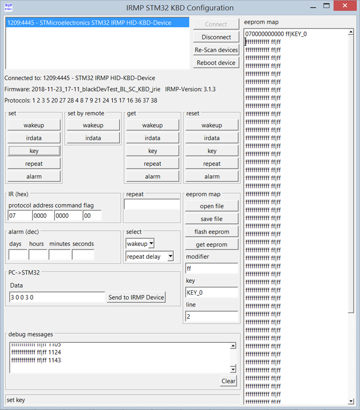 building eeprom map