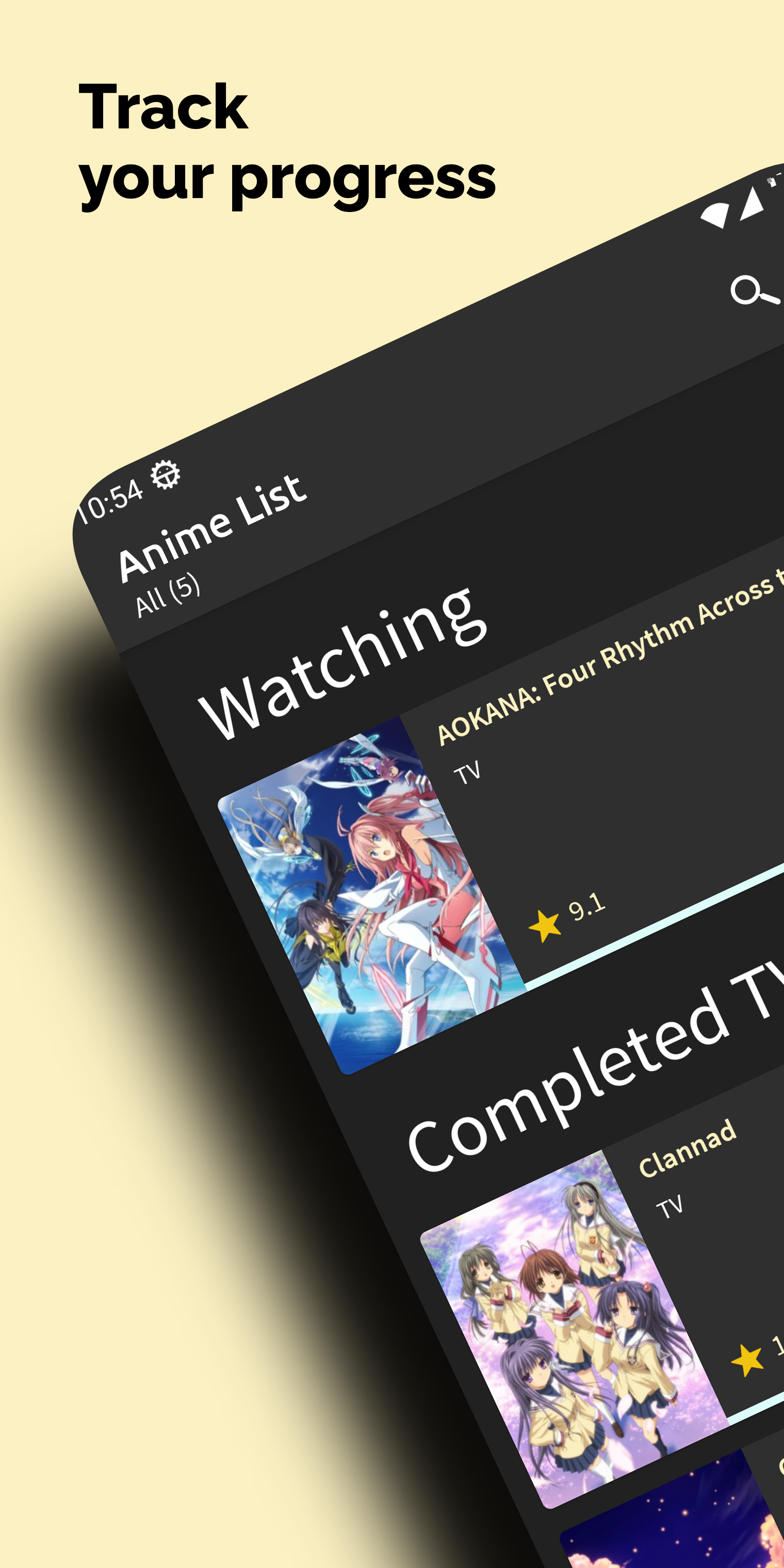 Anime List First Part